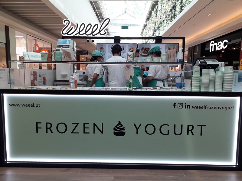 Weeel Frozen Yogurt Oeiras Parque O Shopping Da Linha