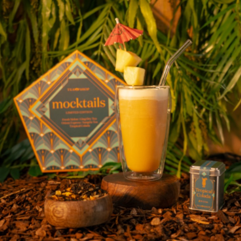 Tropical Mocktails na Tea Shop