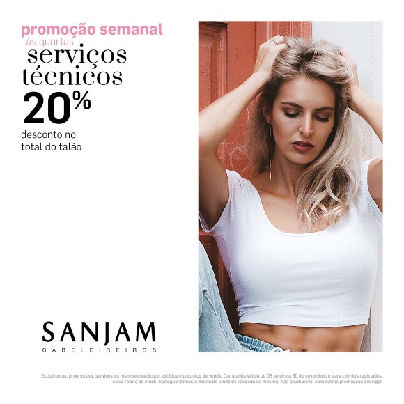 Promoções semanais Sanjam