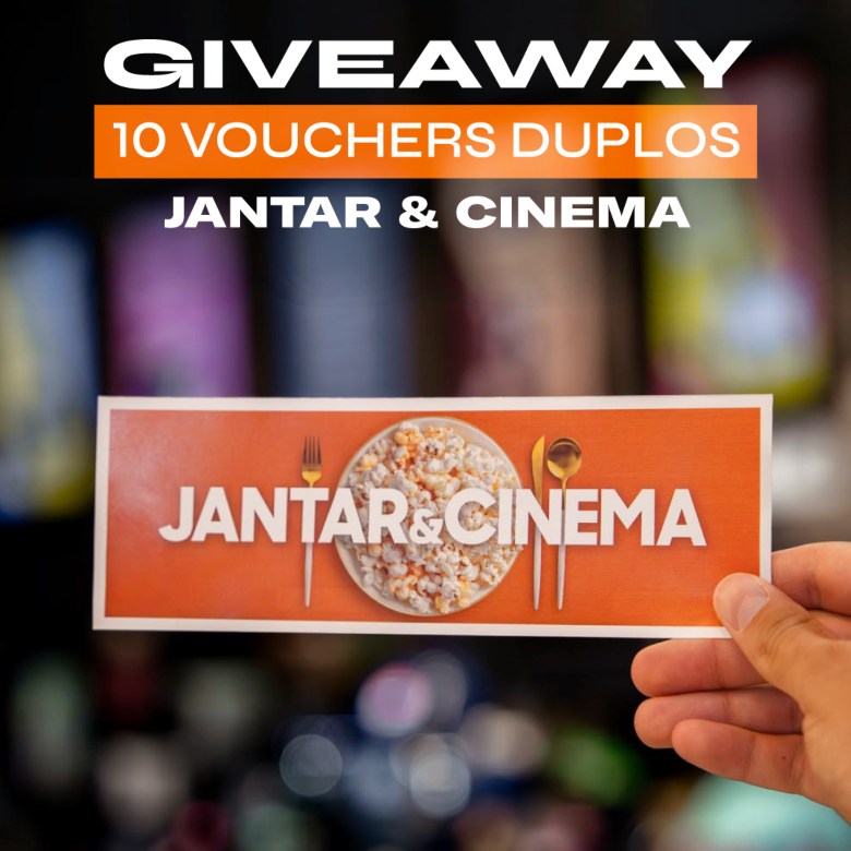 Ganhe um voucher duplo Jantar & Cinema!