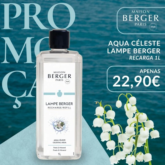 Só na Aroma Club: Aqua Céleste 1L em promoção
