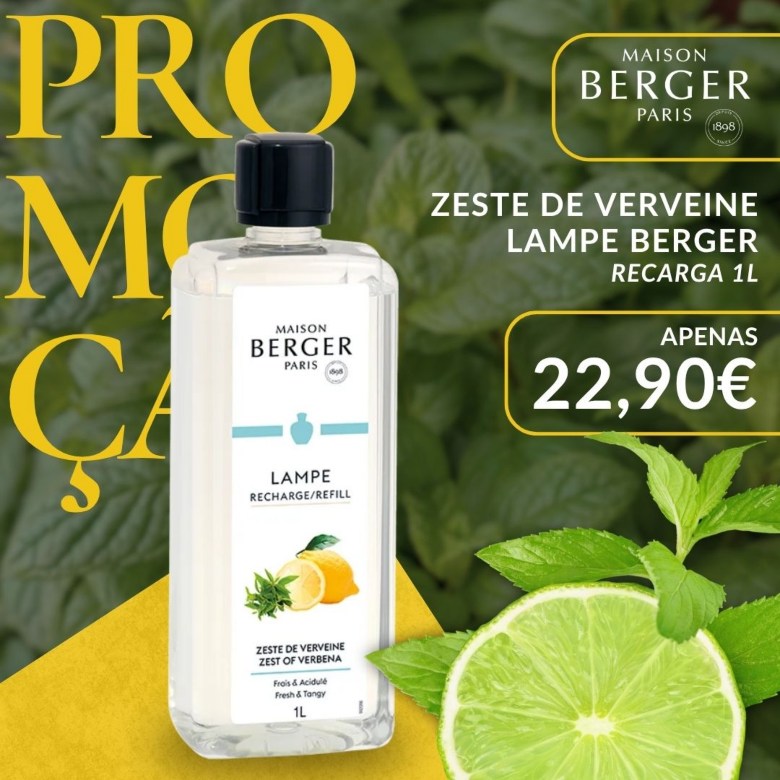 Só na Aroma Club: Zeste de Verveine 1L em promoção