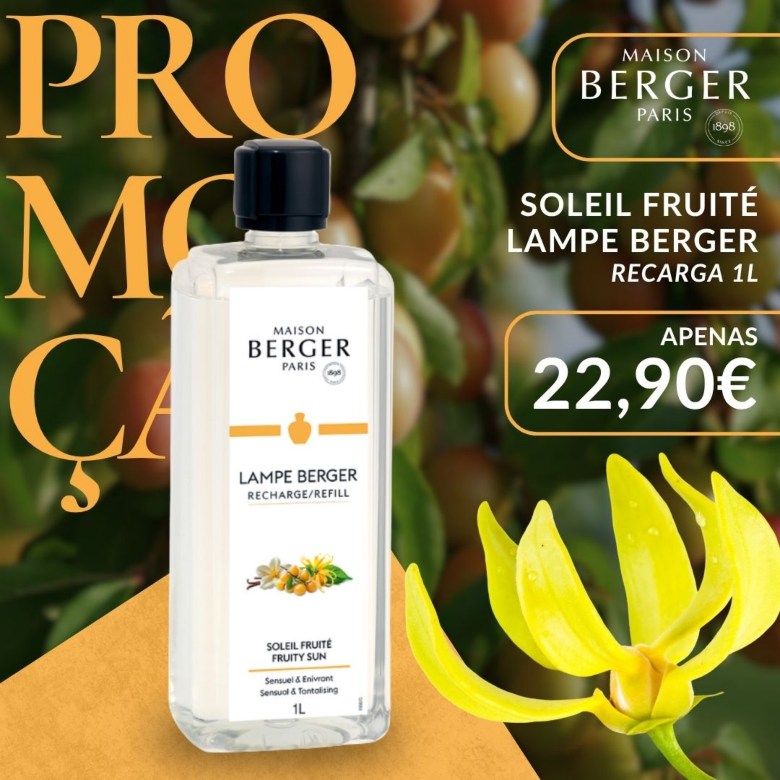 Só na Aroma Club: Soleil Fruité 1L em promoção